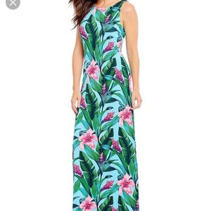 Tommy Bahama tulum blooms tropical print